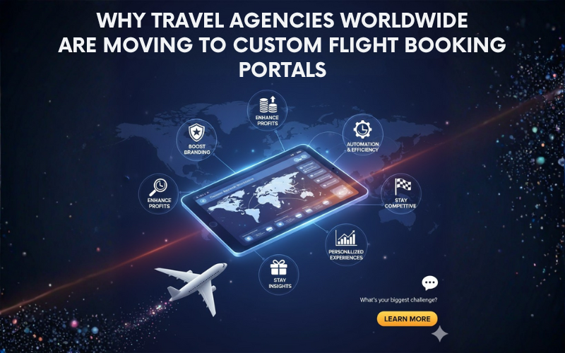 Why Travel Agencies Worldwide Are Moving To Custom Flight Booking Portals